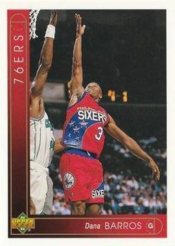 #404 Dana Barros - Philadelphia 76ers - 1993-94 Upper Deck Basketball