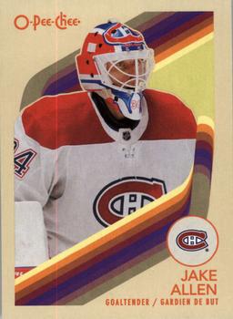 #405 Jake Allen - Montreal Canadiens - 2023-24 O-Pee-Chee - Retro Hockey
