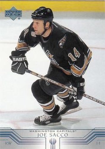 #405 Joe Sacco - Washington Capitals - 2001-02 Upper Deck Hockey