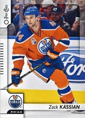 #406 Zack Kassian - Edmonton Oilers - 2017-18 O-Pee-Chee Hockey