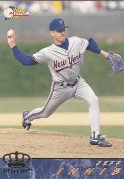 #406 Jeff Innis - New York Mets - 1994 Pacific Baseball