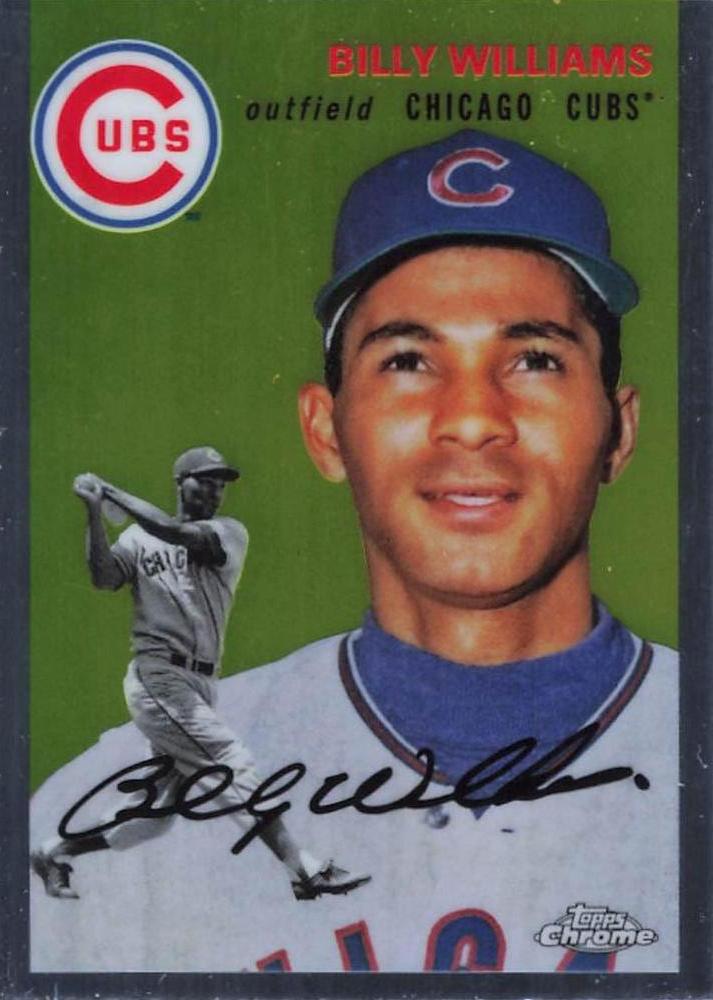 #406 Billy Williams - Chicago Cubs - 2023 Topps Chrome Platinum Anniversary Baseball