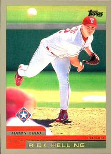 #406 Rick Helling - Texas Rangers - 2000 Topps Baseball