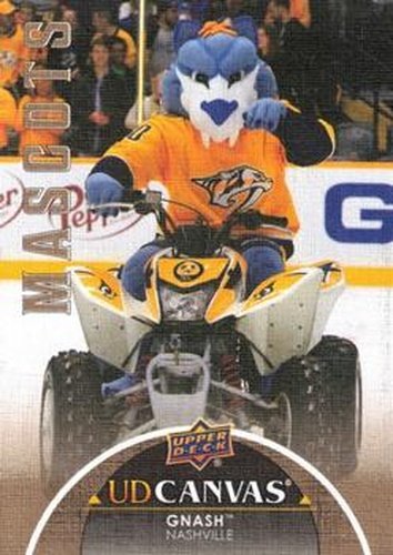 #C407 Gnash - Nashville Predators - 2021-22 Upper Deck - UD Canvas Hockey