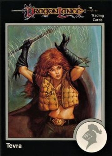 #408 Tevra - 1991 TSR Advanced Dungeons & Dragons - Silver