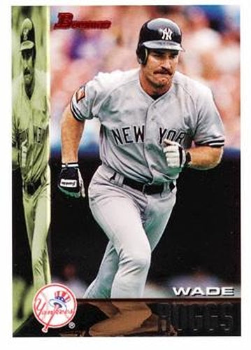 #408 Wade Boggs - New York Yankees - 1995 Bowman Baseball