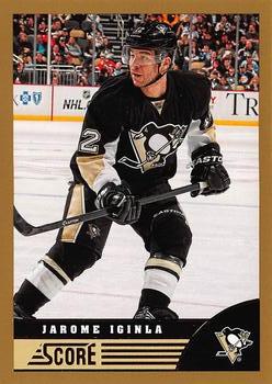 #408 Jarome Iginla - Pittsburgh Penguins - 2013-14 Score - Gold Hockey