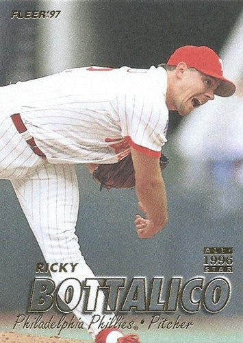 #408 Ricky Bottalico - Philadelphia Phillies - 1997 Fleer Baseball