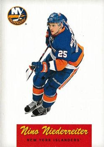 #409 Nino Niederreiter - New York Islanders - 2012-13 O-Pee-Chee - Retro Hockey