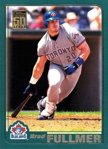 #409 Brad Fullmer - Toronto Blue Jays - 2001 Topps Baseball