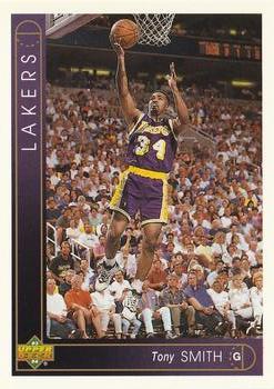 #409 Tony Smith - Los Angeles Lakers - 1993-94 Upper Deck Basketball