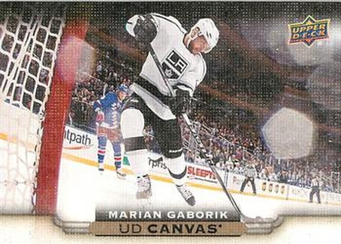#C40 Marian Gaborik - Los Angeles Kings - 2015-16 Upper Deck - UD Canvas Hockey