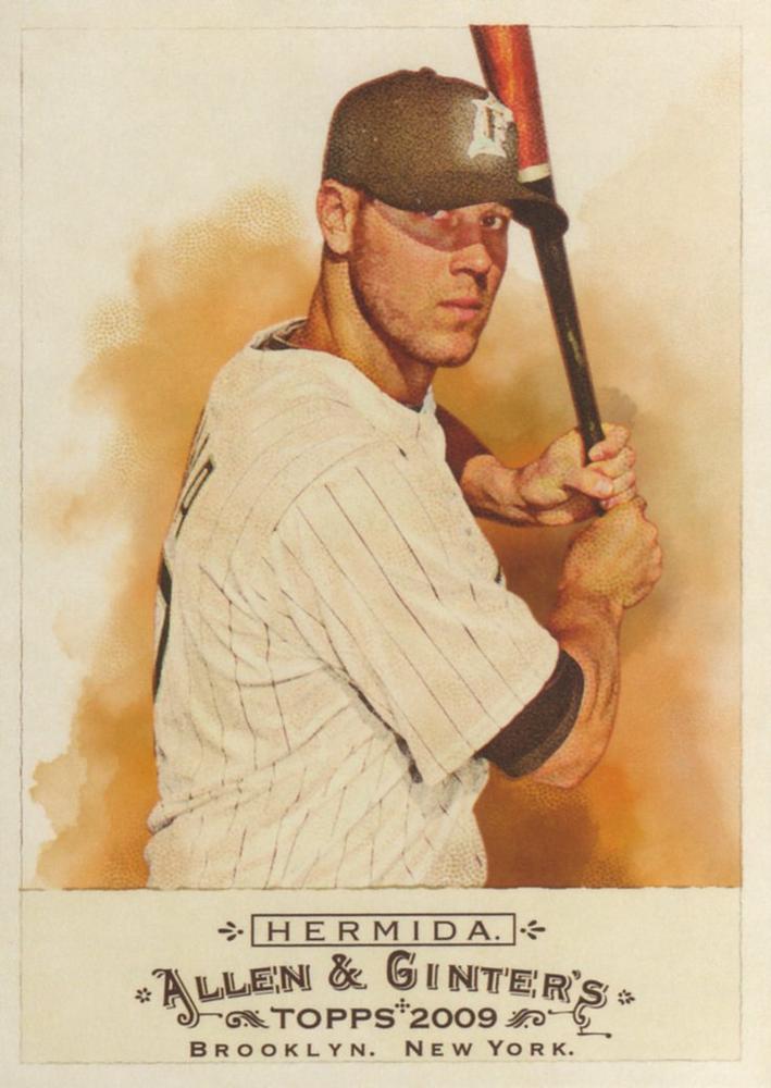 #40 Jeremy Hermida - Florida Marlins - 2009 Topps Allen & Ginter Baseball