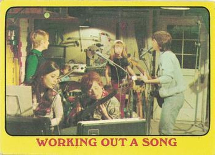 #40 Working Out a Song - 1971 O-Pee-Chee The Partridge Family