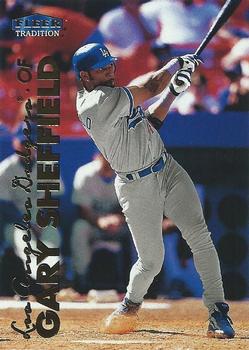 #40 Gary Sheffield - Los Angeles Dodgers - 1999 Fleer Tradition Baseball