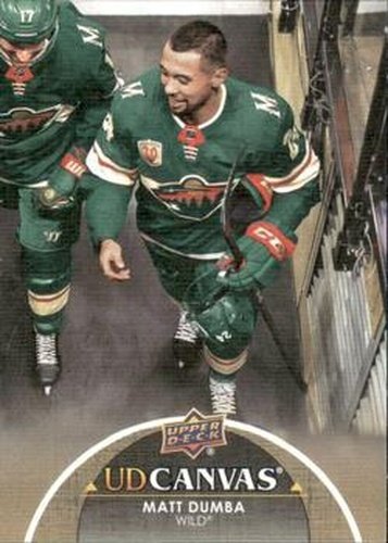 #C40 Matt Dumba - Minnesota Wild - 2021-22 Upper Deck - UD Canvas Hockey