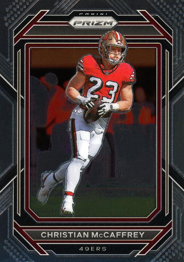 #40 Christian McCaffrey - San Francisco 49ers - 2022 Panini Prizm Football