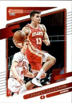 #40 Bogdan Bogdanovic - Atlanta Hawks - 2021-22 Donruss Basketball