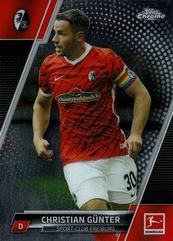 #40 Christian Günter - SC Freiburg - 2021-22 Topps Chrome Bundesliga Soccer