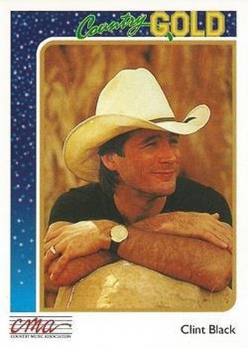 #40 Clint Black - 1992 Sterling Country Gold