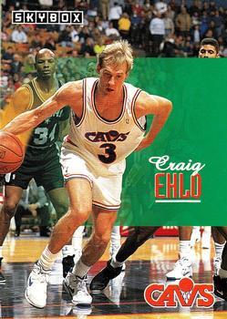 #40 Craig Ehlo - Cleveland Cavaliers - 1992-93 SkyBox Basketball