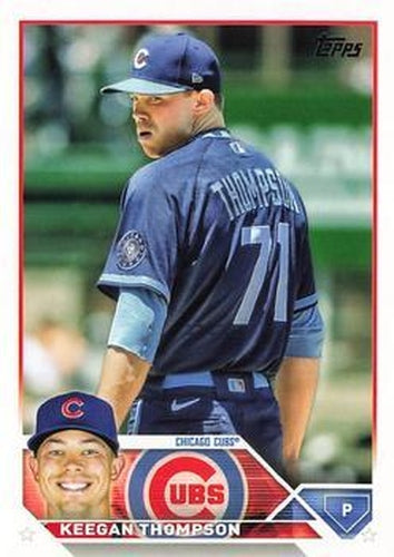 #40 Keegan Thompson - Chicago Cubs - 2023 Topps Baseball