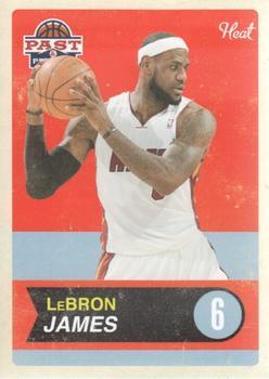 #40 LeBron James - Miami Heat - 2011-12 Panini Past & Present Basketball