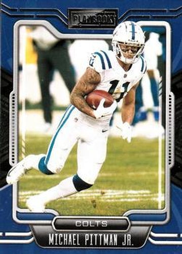 #40 Michael Pittman Jr. - Indianapolis Colts - 2021 Panini Playbook Football