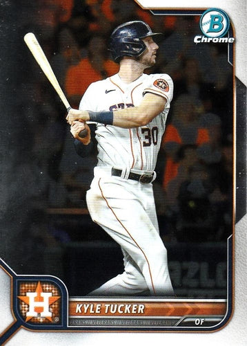 #40 Kyle Tucker - Houston Astros - 2022 Bowman Chrome Baseball