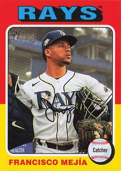 #40 Francisco Mejía - Tampa Bay Rays - 2024 Topps Heritage Baseball