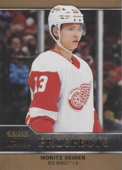 #PP-40 Moritz Seider - Detroit Red Wings - 2021-22 SkyBox Metal Universe - Skybox Premium Prospects Hockey