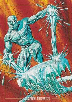 #40 Iceman - 1992 SkyBox Marvel Masterpieces