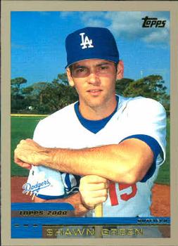 #410 Shawn Green - Los Angeles Dodgers - 2000 Topps Baseball