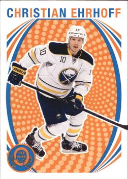 #411 Christian Ehrhoff - Buffalo Sabres - 2013-14 O-Pee-Chee - Retro Hockey