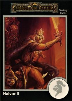#411 Halvor II - 1991 TSR Advanced Dungeons & Dragons - Silver