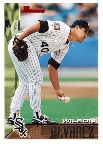 #412 Wilson Alvarez - Chicago White Sox - 1995 Bowman Baseball