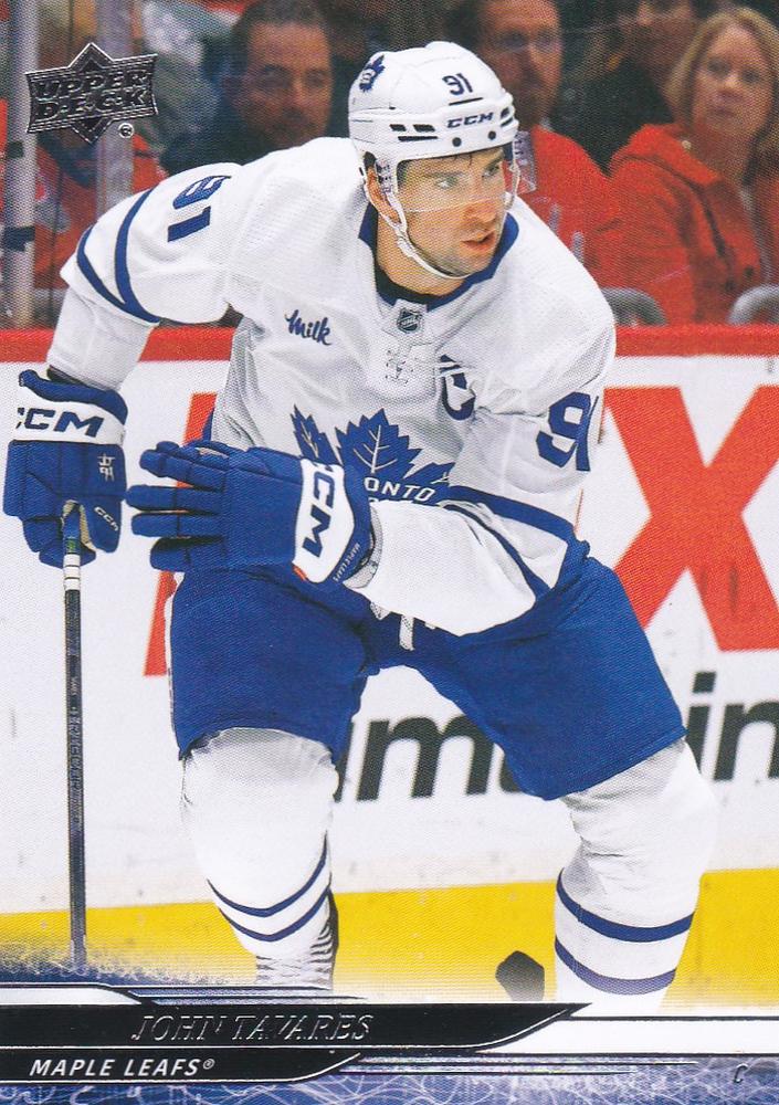 #412 John Tavares - Toronto Maple Leafs - 2024-25 Upper Deck Hockey