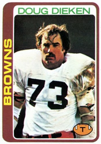 #413 Doug Dieken - Cleveland Browns - 1978 Topps Football