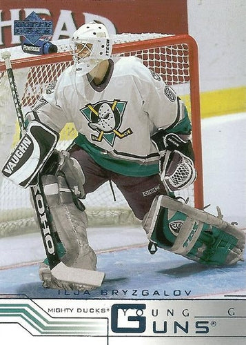 #413b Ilja Bryzgalov - Anaheim Mighty Ducks - 2001-02 Upper Deck Hockey