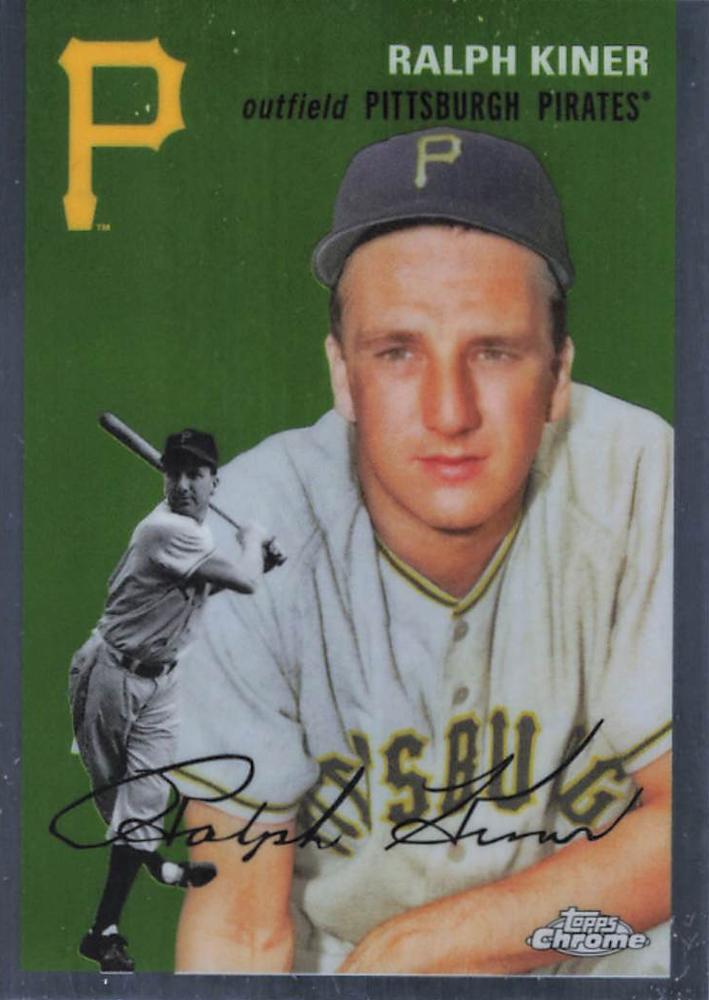 #414 Ralph Kiner - Pittsburgh Pirates - 2023 Topps Chrome Platinum Anniversary Baseball