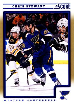 #414 Chris Stewart - St. Louis Blues - 2012-13 Score - Gold Rush Hockey