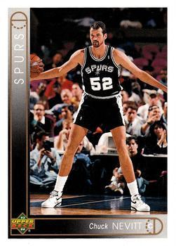 #414 Chuck Nevitt - San Antonio Spurs - 1993-94 Upper Deck Basketball