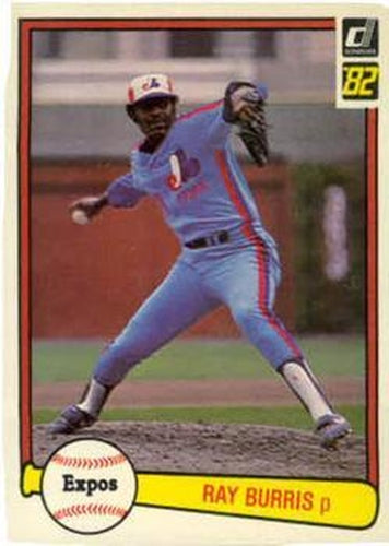 #414 Ray Burris - Montreal Expos - 1982 Donruss Baseball