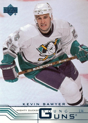 #414b Kevin Sawyer - Anaheim Mighty Ducks - 2001-02 Upper Deck Hockey