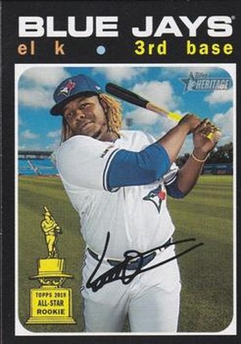 #414e Vladimir Guerrero Jr. - Toronto Blue Jays - 2020 Topps Heritage Baseball