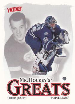 #415 Curtis Joseph - Toronto Maple Leafs - 2001-02 Upper Deck Victory Hockey