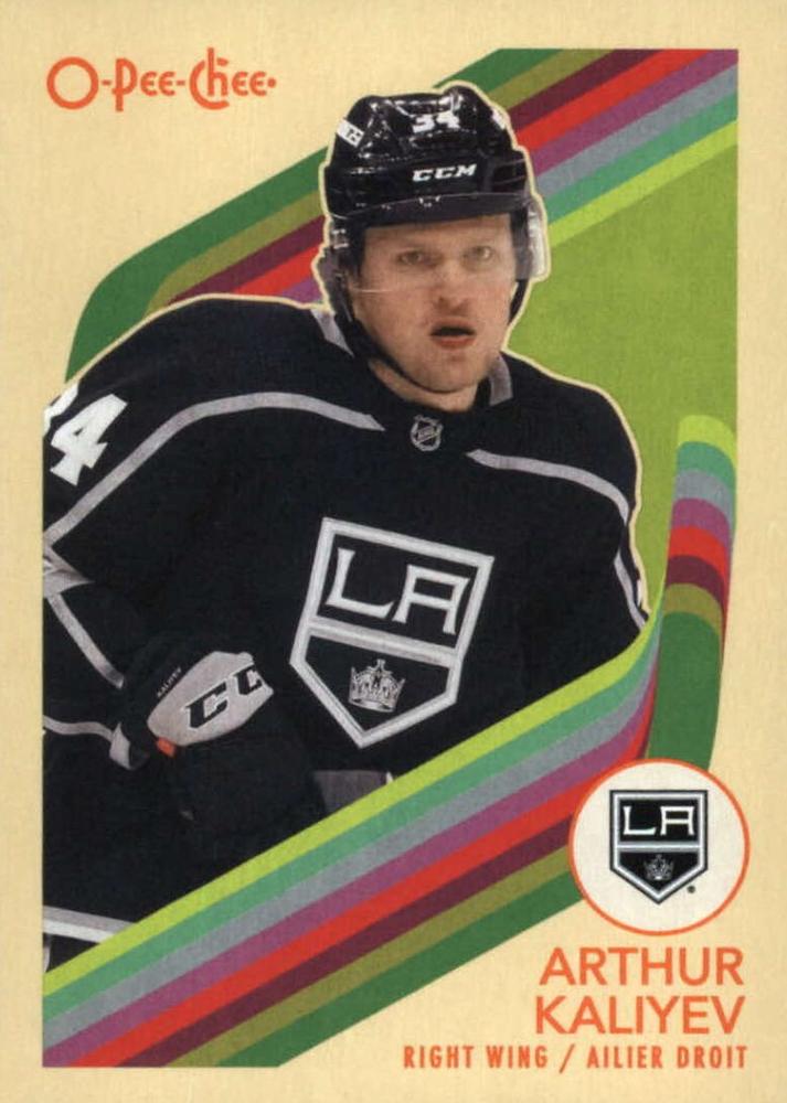 #415 Arthur Kaliyev - Los Angeles Kings - 2023-24 O-Pee-Chee - Retro Hockey
