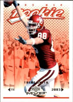 #415 Trent Smith - Baltimore Ravens - 2003 Upper Deck MVP Football