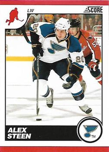 #416 Alexander Steen - St. Louis Blues - 2010-11 Score Hockey