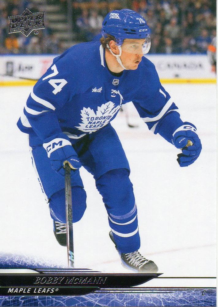 #416 Bobby McMann - Toronto Maple Leafs - 2024-25 Upper Deck Hockey